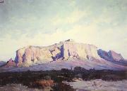 George Brandriff Superstition Mountain painting